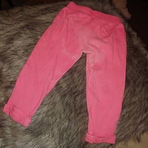 5/$20 • Carter's • hot pink cuffed leggings stretch pants